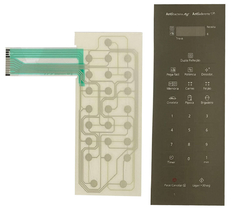 MEMBRANA COMPATIVEL MICROONDAS PANASONIC NN ST55LM - NNST55LM ESPELHADA