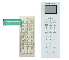 MEMBRANA COMPATIVEL MICROONDAS PANASONIC NNST65LW - NN ST65 LW - BRANCA