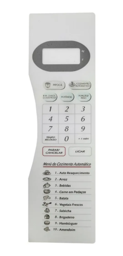 MEMBRANA COMPATIVEL PANASONIC NN S42 ALTO RELEVO - NNS42