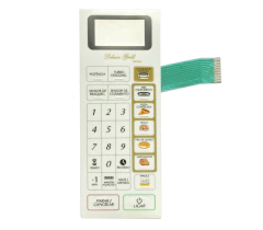 MEMBRANA COMPATIVEL MICROONDAS PANASONIC NN R 94 BRANCA COM RELEVO