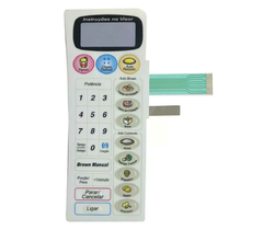 MEMBRANA COMPATIVEL MICROONDAS PANASONIC NNG69 - NN G 69 - COM RELEVO - comprar online