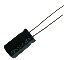 CAPACITOR ELETROLITICO 12X400V - 12 UF X 400V - 105 GRAUS - comprar online