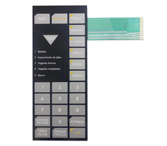 MEMBRANA COMPATIVEL MICROONDAS SHARP RB 4B14 - RB4B14