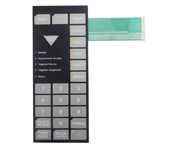 MEMBRANA COMPATIVEL MICROONDAS SHARP RB 4B14 - RB4B14 - comprar online