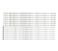 KIT BARRAMENTO DE LED UN58MU6120 / UN58M6000 - LM41-00516A / LM41-00517A