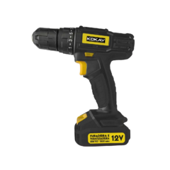 FURADEIRA E PARAFUSADEIRA SEM FIO - KOKAY - C/ MALETA + ACESSÓRIOS 12V - 110/220V
