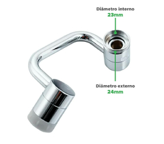 EXTENSOR MOVEL PARA TORNEIRAS - IDEAL PARA BANHEIRO - comprar online