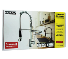 TORNEIRA GOURMET MONOCOMANDO COM SPRAY EXTENSOR - comprar online