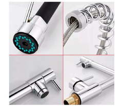 TORNEIRA GOURMET MONOCOMANDO COM SPRAY EXTENSOR - Diprimeira