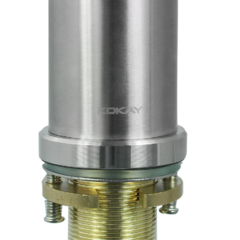 Torneira Gourmet Monocomando Rotação 1080° 3 Jatos - Inox - Diprimeira