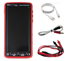 MULTIMETRO DIGITIAL AUTOMATICO INTELIGENTE COM DISPLAY COLORIDO TS7