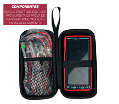 MULTIMETRO DIGITIAL AUTOMATICO INTELIGENTE COM DISPLAY COLORIDO TS7 - Diprimeira