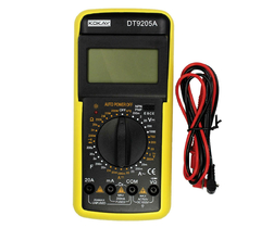MULTIMETRO DIGITAL COM CAPACIMETRO E BEEP - DT9205A - KOKAY na internet