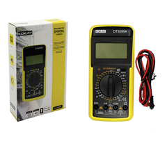 MULTIMETRO DIGITAL COM CAPACIMETRO E BEEP - DT9205A - KOKAY - comprar online