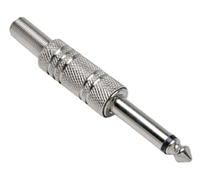 PLUG P10 MONO - NIQUEL ( METALICO ) - comprar online