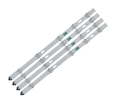 KIT BARRAMENTO DE LED COMPATIVEL SAMSUNG 43MU6100 - 43KU6300 - 43MU6300G - Diprimeira