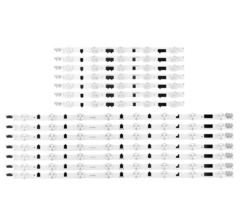 KIT BARRAMENTO DE LED UN40F5200 - UN40F5500 - UN40F6400