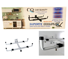 SUPORTE MICROONDAS DE PAREDE QUALITY QS 70 BRANCO