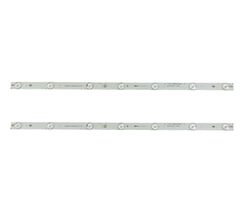 KIT BARRAMENTO DE LED COMPATIVEL PHILCO PH24N91 / PH24N92 - 2 BARRAS DE 7 LEDS - 6V - comprar online