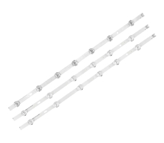 KIT BARRAMENTO DE LED 32LN546B - 32LN 546B - 2 BARRAS 6 LEDS - 1 BARRA 7 LED