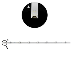 KIT BARRAMENTO DE LED 32LS315K / 32LS341C / 32LS345B / 32LS345T / 32LS3450 - Diprimeira
