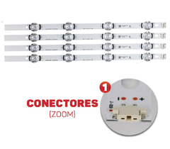 KIT BARRAMENTO DE LED COMPATIVEL TV 40LF5700 / 40LF5750 / 40LF6350 na internet