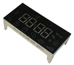 DISPLAY DE MICROONDAS COMPATIVEL PHILCO PME25 E BRASTEMP BMS45 - YH-ML57AS-01