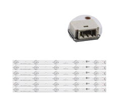 KIT BARRAMENTO DE LED COMPATIVEL TV PHILIPS 42PFL3008 / 42PFL3008G na internet