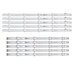 KIT BARRAMENTO DE LED COMPATIVEL 42LN5460 - 10 BARRAS - comprar online
