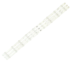 KIT BARRAMENTO DE LED COMPATIVEL AOC/PHILIPS 43PFG5813/78 - 43S5295/78 - 43S5970 - VERSÃO 2 - Diprimeira