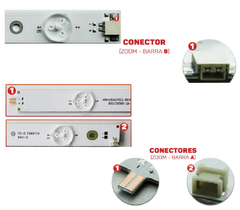 KIT BARRAMENTO DE LED PH43U21 / 43U21DSG / 43U21 DSGW na internet