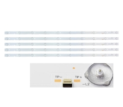 KIT BARRAMENTO DE LED COMPATIVEL TCL 43L2500