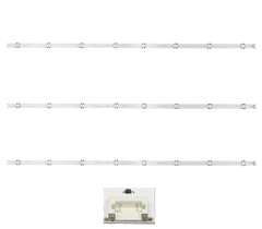 KIT BARRAMENTO DE LED COMPATIVEL LG 43UH6000 / 43UH6100 / 43UF6400