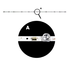 KIT BARRAMENTO DE LED COMPATIVEL TCL 43S6500FS/S5300 - comprar online