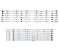KIT BARRAMENTO DE LED COMPATÍVEL COM TV SAMSUNG UN48JU6000g / UN48JU6020g / UN48JU6500G