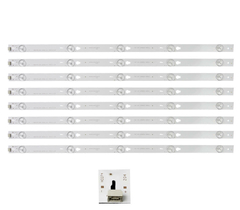 KIT BARRAMENTO DE LED COMPATIVEL 48D2700 / 48S4700 FS