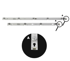Imagem do KIT BARRAMENTO DE LED COMPATIVEL TCL L49S4900 / P2US / L2600 / D2900 / U7800