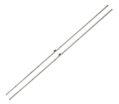 KIT BARRAMENTO DE LED COMPATIVEL TCL 50P6US - 2 BARRAS