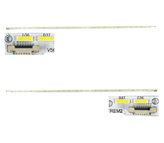 KIT BARRAMENTO DE LED COMPATIVEL PANASONIC TC-50A400B / TC-50AS600B - Diprimeira