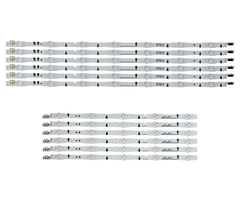 KIT BARRAMENTO DE LED UE50H5000AW/ UN50J5500/ UN50H6350 / UE50J5600 / UE50H6200 / UE50J6200 / UE50H5000 / UN50H6350