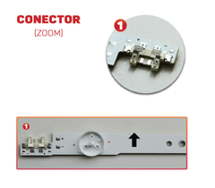 KIT BARRAMENTO DE LED UE50H5000AW/ UN50J5500/ UN50H6350 / UE50J5600 / UE50H6200 / UE50J6200 / UE50H5000 / UN50H6350