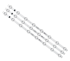 KIT BARRAMENTO DE LED COMPATIVEL 55UK6360 / 55UK631 /55UK63 /55UK6360 / 55UK6470