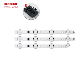 KIT BARRAMENTO DE LED COMPATIVEL 55UK6360 / 55UK631 /55UK63 /55UK6360 / 55UK6470 na internet