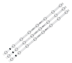 KIT BARRAMENTO DE LED COMPATIVEL 55UK6360 / 55UK631 /55UK63 /55UK6360 / 55UK6470 - Diprimeira