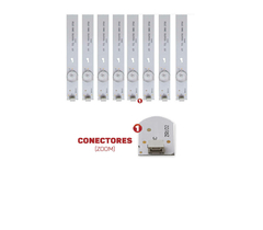 KIT BARRAMENTO DE LED COMPATIVEL L55S4700 / L55S3900 / L55FS3750 - comprar online