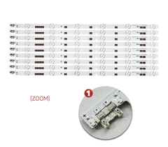 KIT BARRAMENTO DE LED COMPATIVEL SAMSUNG UN55JS7200 / 7200G / 7200AG na internet