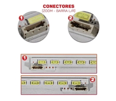 KIT BARRAMENTO DE LED COMPATIVEL SONY KDL-55HX755 - KDL55HX755 - Diprimeira