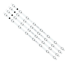 KIT BARRAMENTO DE LED COMPATIVEL 55UM7650PSB / 55UM7520PSB / 55UM7470PSA / 55UM761 na internet