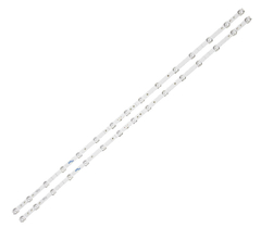 KIT BARRAMENTO DE LED COMPATIVEL TCL 55P715 - 2 BARRAS
