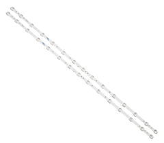 KIT BARRAMENTO DE LED COMPATIVEL TCL 55P715 - 2 BARRAS - Diprimeira